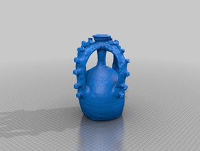 romanian traditional practical jokes jug scans replicas 3d print model - Mito3D
