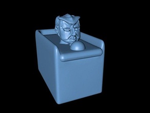 amon ra di dialogo accessori egiziano scatola regalo robertus keers rotterdam progettazione 3d 3d print model - Mito3D