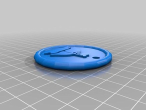 sanfermintxo portachiavi arte 3d print model - Mito3D