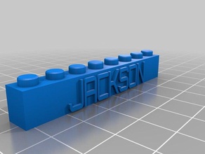 jackson-coksm construção brinquedos personalizado 3d print model - Mito3D