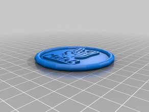 l'anello portachiavi del metallo arte 3d print model - Mito3D