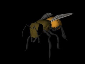 abelha criaturas 3d print model - Mito3D