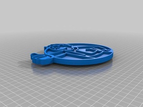 fallout symbol 3d printing 3d print model - Mito3D