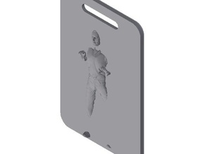 han solo atrapado insignia de identificación accesorios tarjeta del titular starwars star wars 3d print model - Mito3D