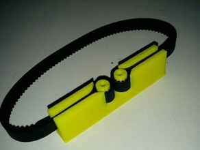 Gürtel-clip geetech prusa i3 3d Drucker Teile gt2 belt clip 3d print model - Mito3D