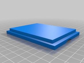 caixa simples do agregado familiar suprimentos tampa da kucuk kk kutu pouco pequena parafuso de pequeno 3d print model - Mito3D