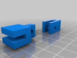 shoe box lock household 3d print model - Mito3D