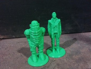 medico guerriero sontaran le creature miniatura 3d print model - Mito3D