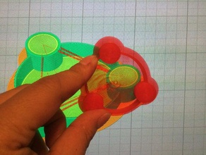 janela transparente teste de impressão objeto 3d testes printrbot metal simples 3d print model - Mito3D