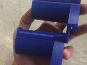 v2 final altered filament spool holder 1kg tinyboy 3d printer parts mini fabrikator reprap 3d print model - Mito3D