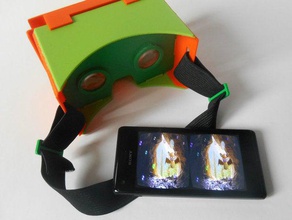 google cardboard kit upgrade 1 diy tanyaakinora vr goggles 3d print model - Mito3D