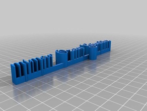 rouge secuencia de comandos las esculturas personalizado 3d print model - Mito3D