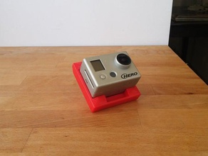 gopro hillside camera mount hero tripod 3d print model - Mito3D