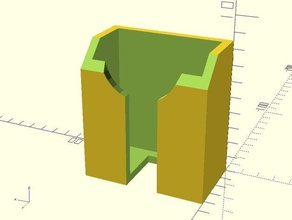 multimaus de la bandeja abrazadera montaje hobby 3d print model - Mito3D