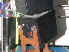 bose satellite speaker bracket audio 3d print model - Mito3D
