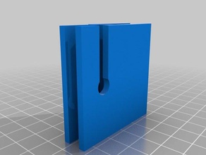 my customized shelf-attached cable holder organization 3d print model - Mito3D