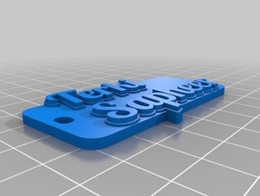 sapheer keychains customized 3d print model - Mito3D
