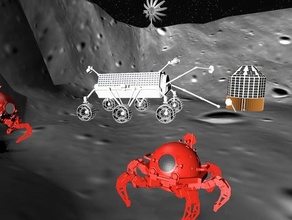 lunar robotlar model 3d print model - Mito3D