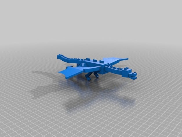 enderdragon 3d impressão 3D print model - Mito3D
