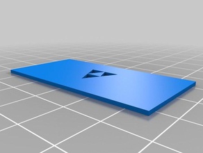 triforce pochoir 3d l'impression 3d print model - Mito3D