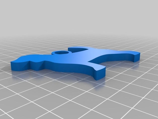 beagle Anahtarlık özelleştirilmiş 3D print model - Mito3D