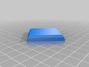 zane quadrata di 2 giochi personalizzato 3d print model - Mito3D
