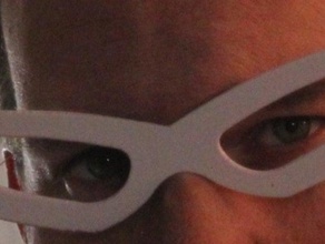 tuxedo mask glasses costume cosplay eyeglasses sailor moon tuxedomask 3d print model - Mito3D