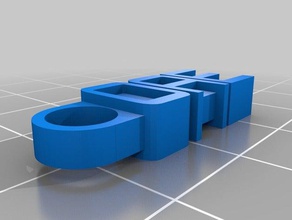 olivia chaveiro organização personalizado 3d print model - Mito3D