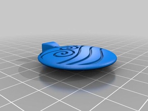katara charme colar avatar jóias a tribo da água 3d print model - Mito3D