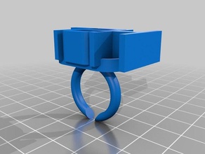 nossa legal anel anéis personalizado 3d print model - Mito3D