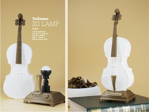 violoncelle lampe décor de la décoration cadeau maison lumière tbulb toolmoon 3d print model - Mito3D