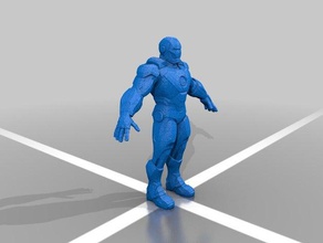 iron man Modell marvel Wettbewerb champions Spiele 3d print model - Mito3D
