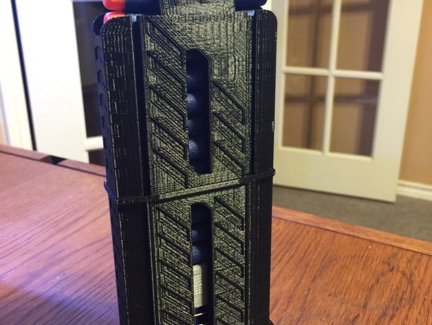 extended18 nerf dart revista brinquedo jogo os acessórios gun 3D print model - Mito3D