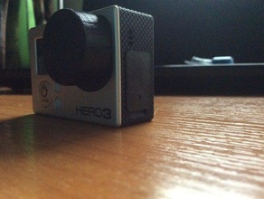 usb cap gopro 3 3+ 4 camera 3d print model - Mito3D