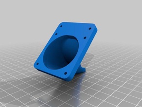 fan tutucu ikinci blower sunhokey hissesi yazıcı 3d aksesuarlar 2 prusa i3 3d print model - Mito3D