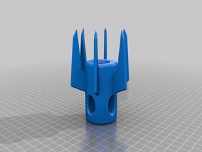 sith light saber puntelli 3d print model - Mito3D