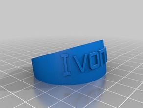 tov, ivonne las pulseras personalizado 3d print model - Mito3D