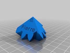 3 cubo da engrenagem 9&6 pierre interativo a arte personalizado 3d print model - Mito3D