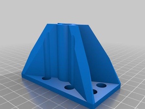 özel parametrik sabitleme tablo bacağım -openscad diy 3d print model - Mito3D