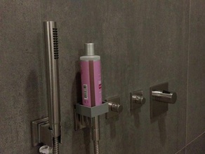 champú titular cuarto de baño estante la ducha accesorios 3d print model - Mito3D