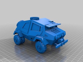 spzkfz 10 landgaenger ausf heavy metalgods role playing game models anime boardgame board gundam model mecha miniature 28mm roleplaying games sci-fi science fiction scifi tabletop wheeled vehicle 3d print model - Mito3D