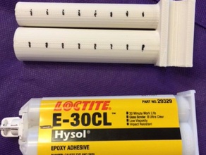 plunger loctite hysol e-30cl epoxy tools 3d print model - Mito3D