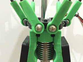 kossel delta rod end arms using 10mm steel balls 3d printer parts 3d print model - Mito3D