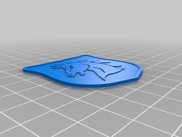 wappen der stadt teshkal coins badges 3D print model - Mito3D