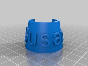 susan bottle tag food drink customized 3d print model - Mito3D