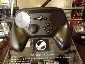 steam controller stand - Elektronik pc-gaming 3d print model - Mito3D