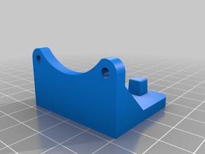 suporte para o ventilador printrbot simples 2013 3 d a impressora partes 3d print model - Mito3D