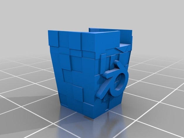 sadece eklemek paraları organizasyon blender 3d temiz ev karmaşa ofis Organizatör 3D print model - Mito3D