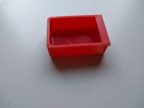 box lip containers customizer 3d print model - Mito3D