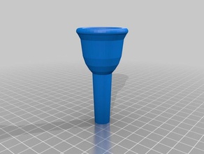 il mio personalizzato parametrico bocchino 21 musica 3d print model - Mito3D